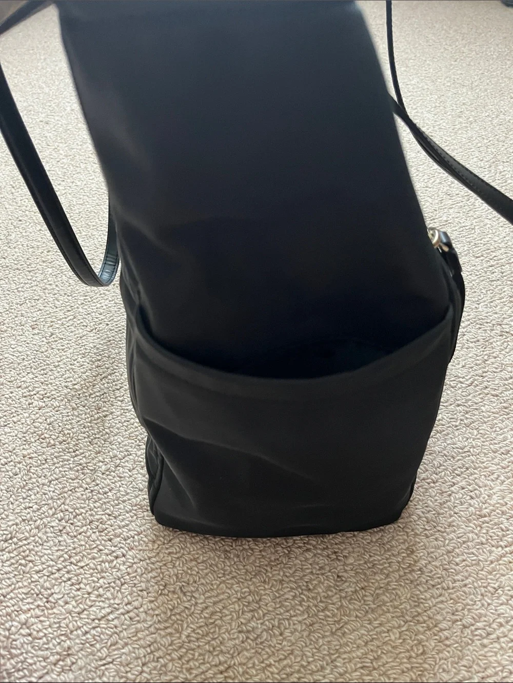 Kate Spade ♠️ The Little Better Black Chelsea Large Tote with Front Zip Pocket